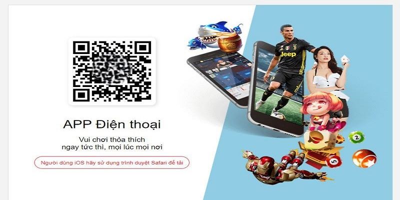 Hướng dẫn tải app bằng mã QR